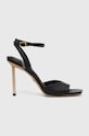 Aldo sandale de piele Lettie subțire negru 13743852.Lettie