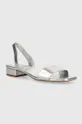 срібний Шкіряні сандалі Aldo Dorenna Жіночий