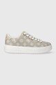 Кросівки Guess DENESA7 лицьова шкіра сірий FLJDE7.FAL12.TAUPE