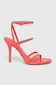 Guess sandale EDELIA4 FLJED4.PAT03.PINK roz SS24