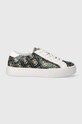 Guess sneakersy PARDIE8 FLJPR8.DEN12.BLUE niebieski SS24