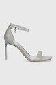 Σανδάλια Guess SHYLIE2 SHYLIE2 FLJSH2.FAB03.SILVE ασημί SS24