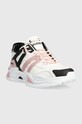 Guess sneakersy BELLUNA FLJBLL.ELE12.PINWH biały SS24