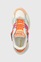 Guess sneakersy BELLUNA multicolor FLJBLL.FAB12.FUXIA