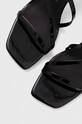 Δερμάτινα σανδάλια Guess RIMILLA RIMILLA FLJRIM.PAT03.BLACK μαύρο