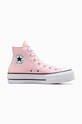 Converse trampki Chuck Taylor All Star Lift platforma różowy A06507C