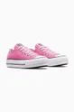Πάνινα παπούτσια Converse Chuck Taylor All Star Lift ροζ