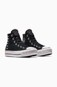 Converse scarpe da ginnastica Chuck Taylor All Star Lift A06450C nero SS24