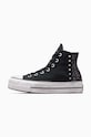 Converse sportcipő Chuck Taylor All Star Lift fekete A06450C