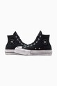 Converse scarpe da ginnastica Chuck Taylor All Star Lift A06450C nero