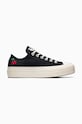 Converse tenisi Chuck Taylor All Star Lift platformă negru A08862C