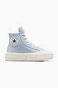 Converse sportcipő Chuck Taylor All Star Cruise platformos kék A06499C