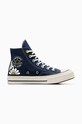 Kecky Converse Chuck 70 plochá námořnická modř A08108C
