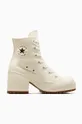 λευκό Πάνινα παπούτσια Converse Chuck 70 De Luxe Heel Γυναικεία