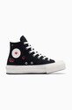 Converse trampki Chuck Taylor All Star EVA Lift Platform Y2K Heart platforma czarny A09121C