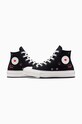 Converse trampki Chuck Taylor All Star EVA Lift Platform Y2K Heart A09121C czarny