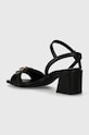 Încălțăminte Furla sandale de piele ZOE YH70FZE.Y62000.O6000 negru