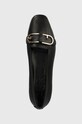 Furla baleriny skórzane FLOW czarny YH46FOW.BX2680.O6000