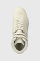 Кожаные кроссовки Reebok LTD Freestyle Hi бежевый RMIA052C99LEA0010303