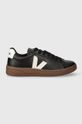 Кожаные кроссовки Veja Urca UC0703507A чёрный AW24