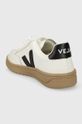 Обувки Кожени маратонки Veja V-12 XD0203640A бял