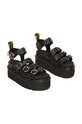Шкіряні сандалі Dr. Martens Blaire Quad Hardware DM31533001 чорний SS24