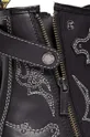 Dr. Martens leather biker boots 1460 Gothic Americana Uppers: Natural leather Inside: Natural leather Outsole: Rubber
