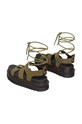 Dr. Martens sandały skórzane Nartilla DM31738357 zielony