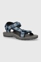 Jack Wolfskin sandale Wave Breaker textil albastru 4050291