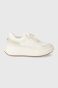 Steve Madden sneakers Doubletake piele întoarsă alb SM11002798.11E