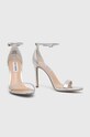Steve Madden sandali in pelle Tecy SM11002956.047 argento SS24
