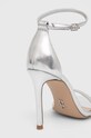 Scarpe Steve Madden sandali in pelle Tecy SM11002956.047 argento