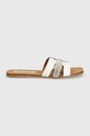 Steve Madden papuci Edriah SM11002559.077 alb SS24