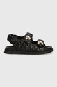 Steve Madden szandál Margie SM11003082.010 fekete SS24