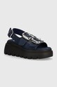 Steve Madden sandale Transporter platformă bleumarin SM11003060.48K