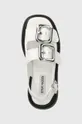 biela Kožené sandále Steve Madden Transporter