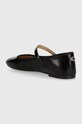 Încălțăminte Steve Madden balerini de piele Vinetta SM11003146.017 negru