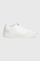 bianco Tommy Hilfiger sneakers in pelle COURT SNEAKER MONOGRAM Donna