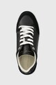 Кожаные кроссовки Tommy Hilfiger COURT SNEAKER MONOGRAM чёрный FW0FW07812
