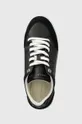 μαύρο Δερμάτινα αθλητικά παπούτσια Tommy Hilfiger COURT SNEAKER MONOGRAM