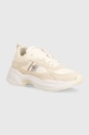 Tommy Hilfiger sneakersy CHUNKY RUNNER STRIPES imitacja skóry licowej beżowy FW0FW07815