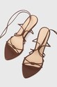 Kožené sandále Alohas Belinda hnedá S100214.02