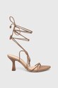 Σανδάλια σουέτ Alohas Belinda S100229.01 μπεζ SS24
