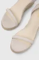 béžová Semišové sandále Alohas Willa