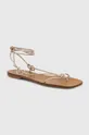 Kožené sandále Alohas Misty béžová