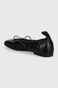 Cipők Alohas bőr balerina cipő Rosalind S100303.04 fekete