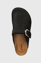 Natikače od nubuk kože Alohas Travis crna S100347.01