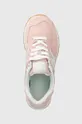 pink New Balance sneakers 574