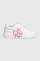 Dkny sneakersy skórzane Keira K1408368.F6S biały SS24