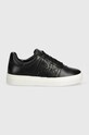 Dkny bőr sportcipő Jennifer K1427962.BLK fekete SS24